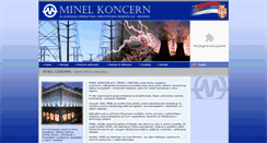 Desktop Screenshot of minelkoncern.com